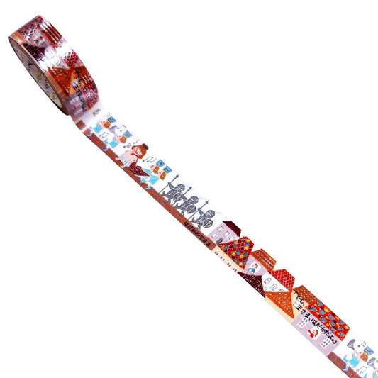 SEAL-DO Shinzi Katoh Washi Tape - Andersen's Fairy Tales - The Emperor's New Clothes