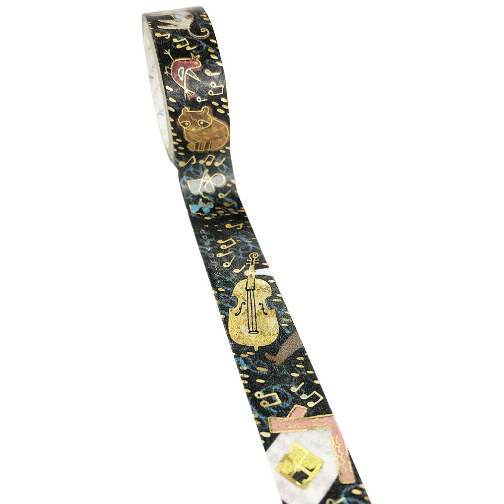 SEAL-DO - Shinzi Katoh - Washi Tape - Magic Lantern Museum Series 1 - Gauche the Cellist 1