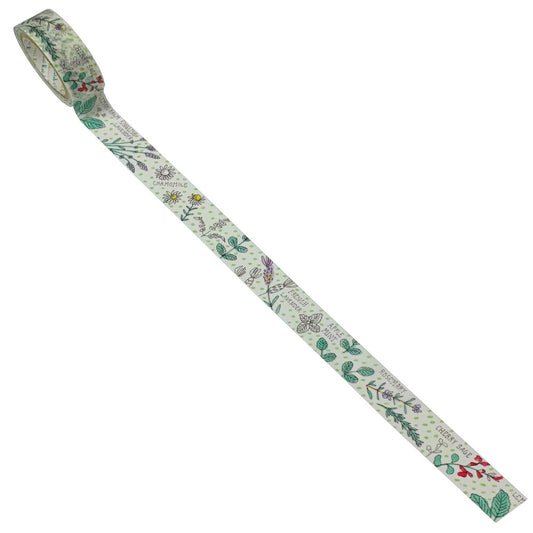 SEAL-DO Shinzi Katoh Washi Tape - My Heavenly Garden - Herb Garden