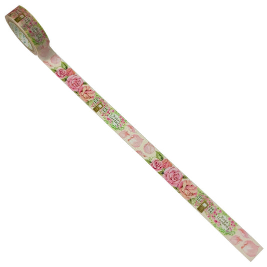 SEAL-DO Shinzi Katoh Washi Tape - My Heavenly Garden - English Rose Garden