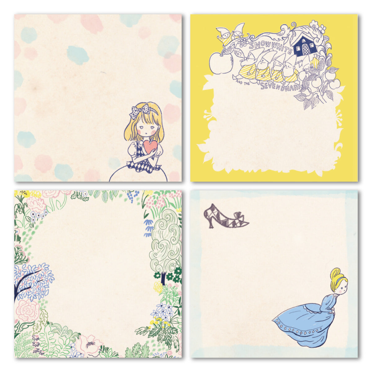 SEAL-DO - Shinzi Katoh - Sticky Notes Folio - Grimm's Fairy Tales