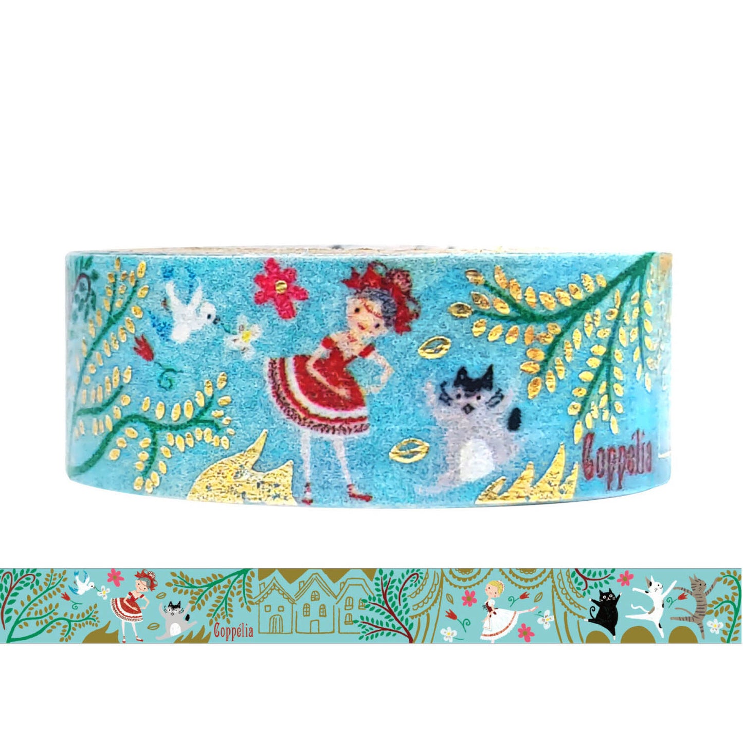 SEAL-DO Shinzi Katoh Washi Tape - The Ballet Theater - Coppelia