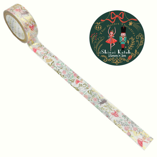 SEAL-DO Shinzi Katoh Washi Tape - The Ballet Theater - Sleeping Beauty