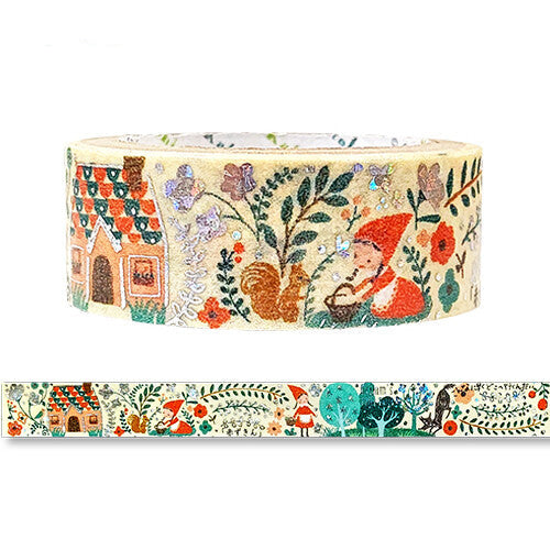 SEAL-DO Shinzi Katoh Washi Tape - Fairy Tales - Little Red Riding Hood