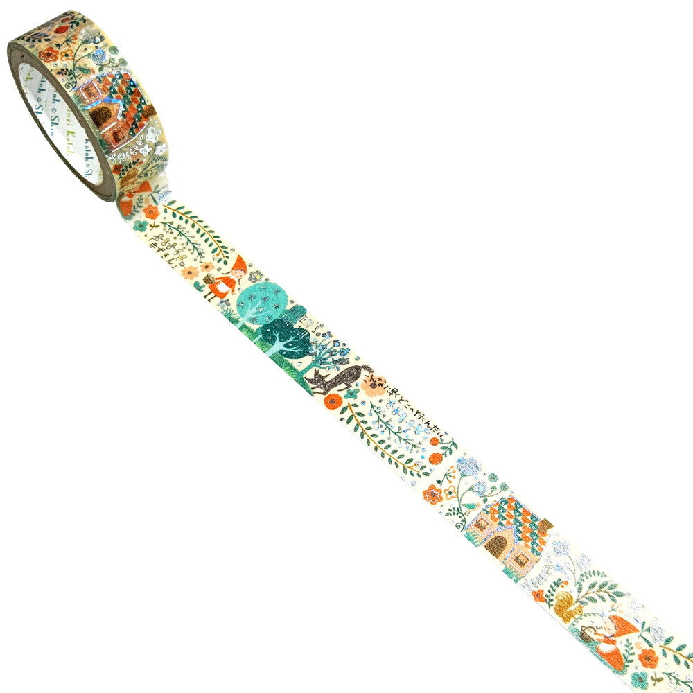 SEAL-DO Shinzi Katoh Washi Tape - Fairy Tales - Little Red Riding Hood