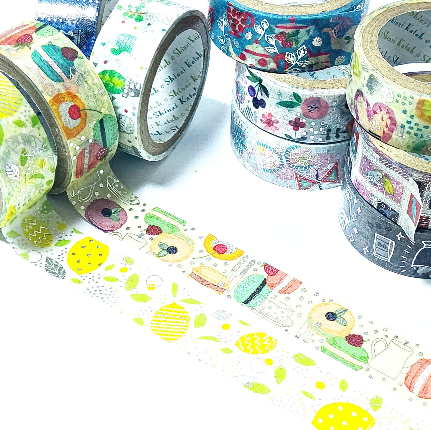 SEAL-DO Shinzi Katoh Washi Tape - Coffee Cafe