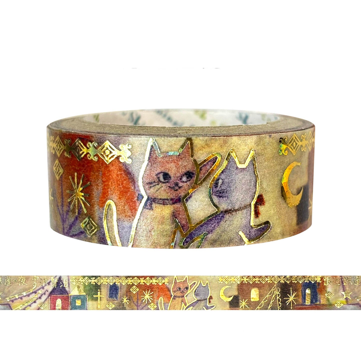 SEAL-DO Shinzi Katoh Washi Tape - Phantom Light Museum Series - Night on the Galactic Railroad V
