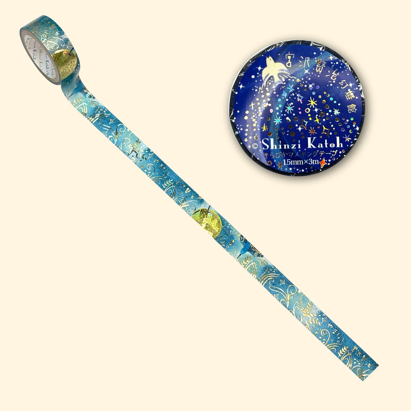 SEAL-DO Shinzi Katoh Washi Tape - Phantom Light Museum Series - Yamanashi (Mountain Pear)
