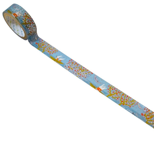 SEAL-DO Shinzi Katoh Washi Tape - Nakahara Nakaya Star Clown - On The Lake