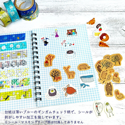 SEAL-DO Shinzi Katoh - Sticker Collection Notebook - Gauche the Cellist