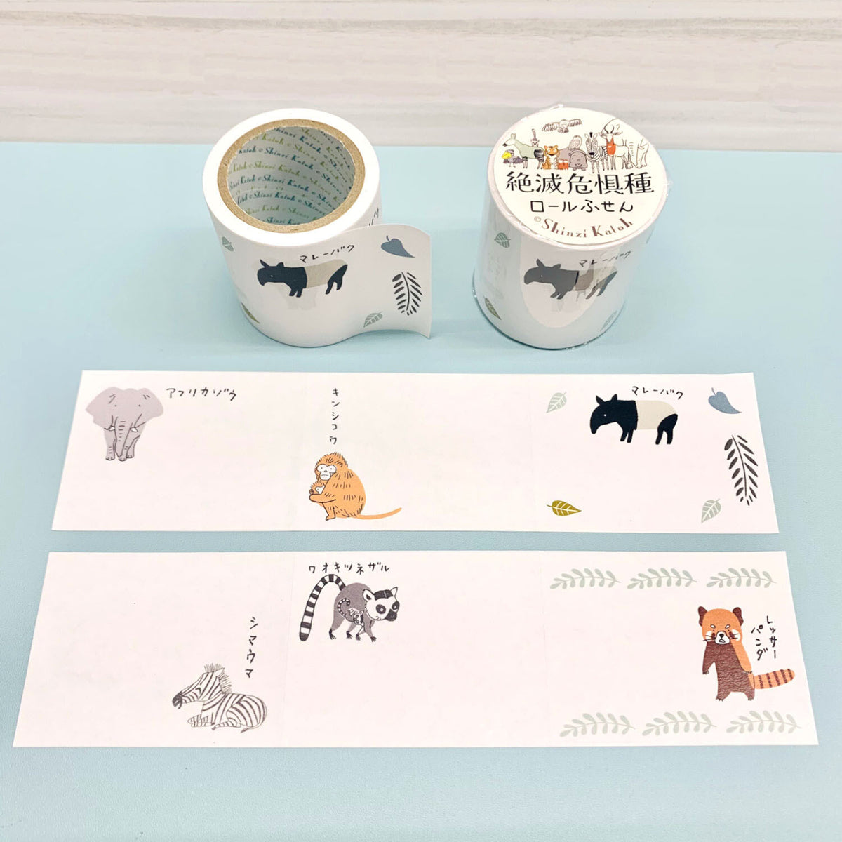 SEAL-DO - Shinzi Katoh - Sticky Notes Roll - Endangered Species on Land