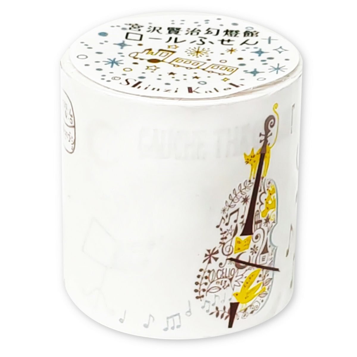 SEAL-DO Shinzi Katoh Sticky Notes Roll - Gauche the Cellist