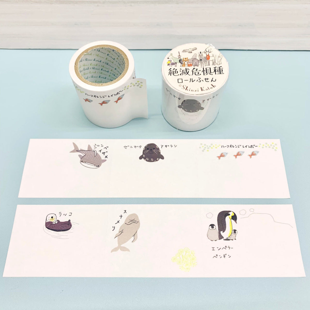 SEAL-DO - Shinzi Katoh - Sticky Notes Roll - Endangered Species of Water