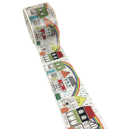 SEAL-DO Shinzi Katoh Washi Tape - Rainbow Foil - Strolling