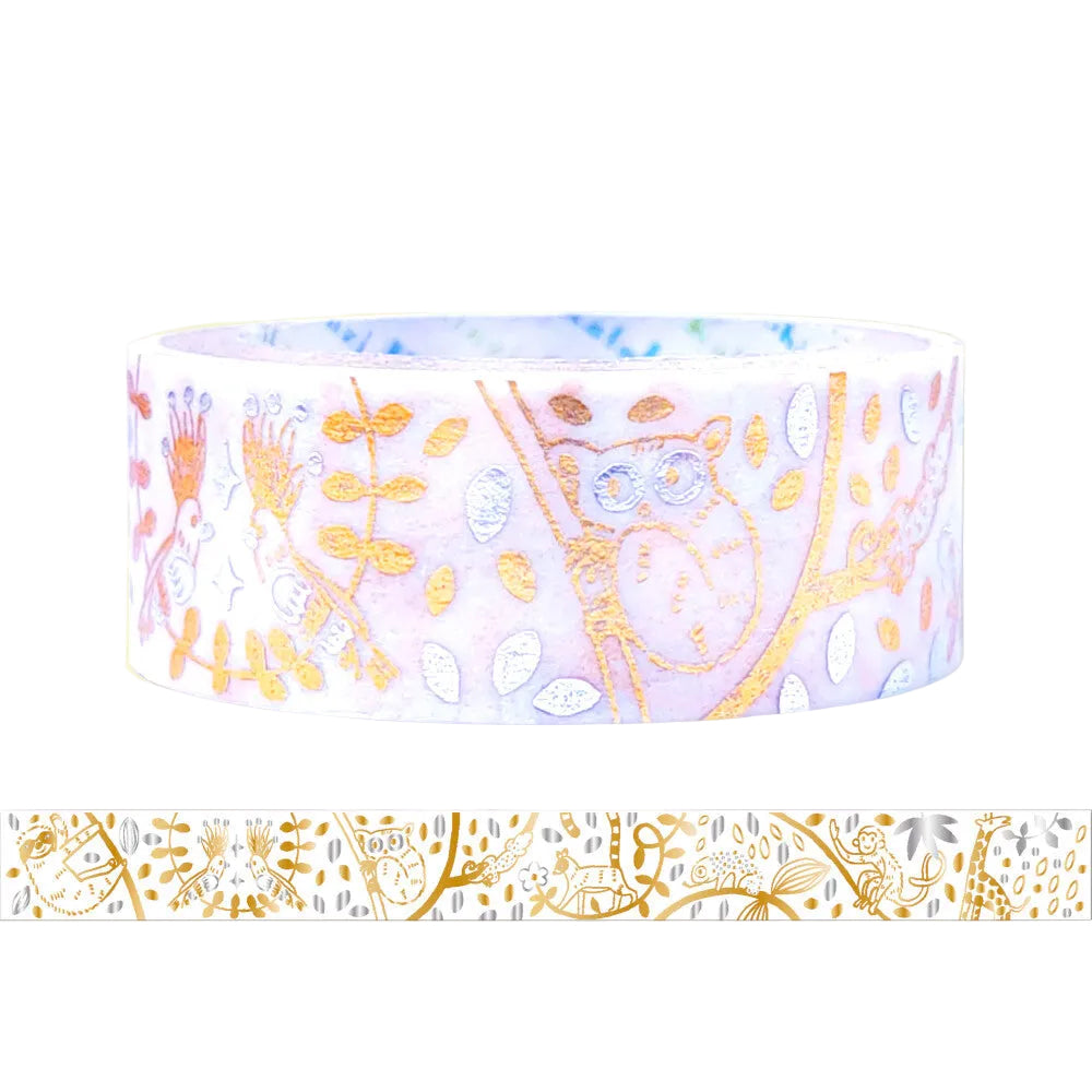 SEAL-DO Shinzi Katoh - Washi Tape - Copper Foil Animals