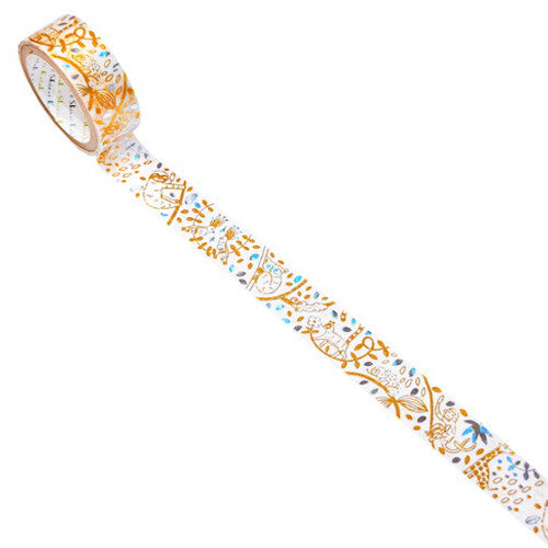 SEAL-DO Shinzi Katoh - Washi Tape - Copper Foil Animals
