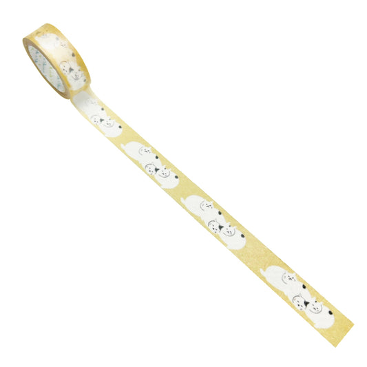 SEAL-DO Shinzi Katoh Washi Tape - Nichinichi Kore - Ohiru Neko (Midday Cat)