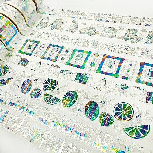 SEAL-DO Shinzi Katoh Washi Tape - Que Sera Sera (Bears)