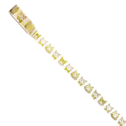 SEAL-DO Shinzi Katoh Washi Tape - Starlight Series - Cat's Dress-Up