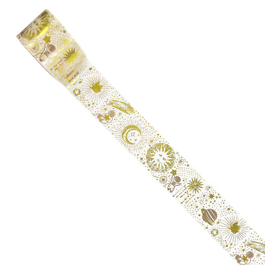 SEAL-DO Shinzi Katoh 27mm Wide Washi Tape - Starlight Series - Galaxy