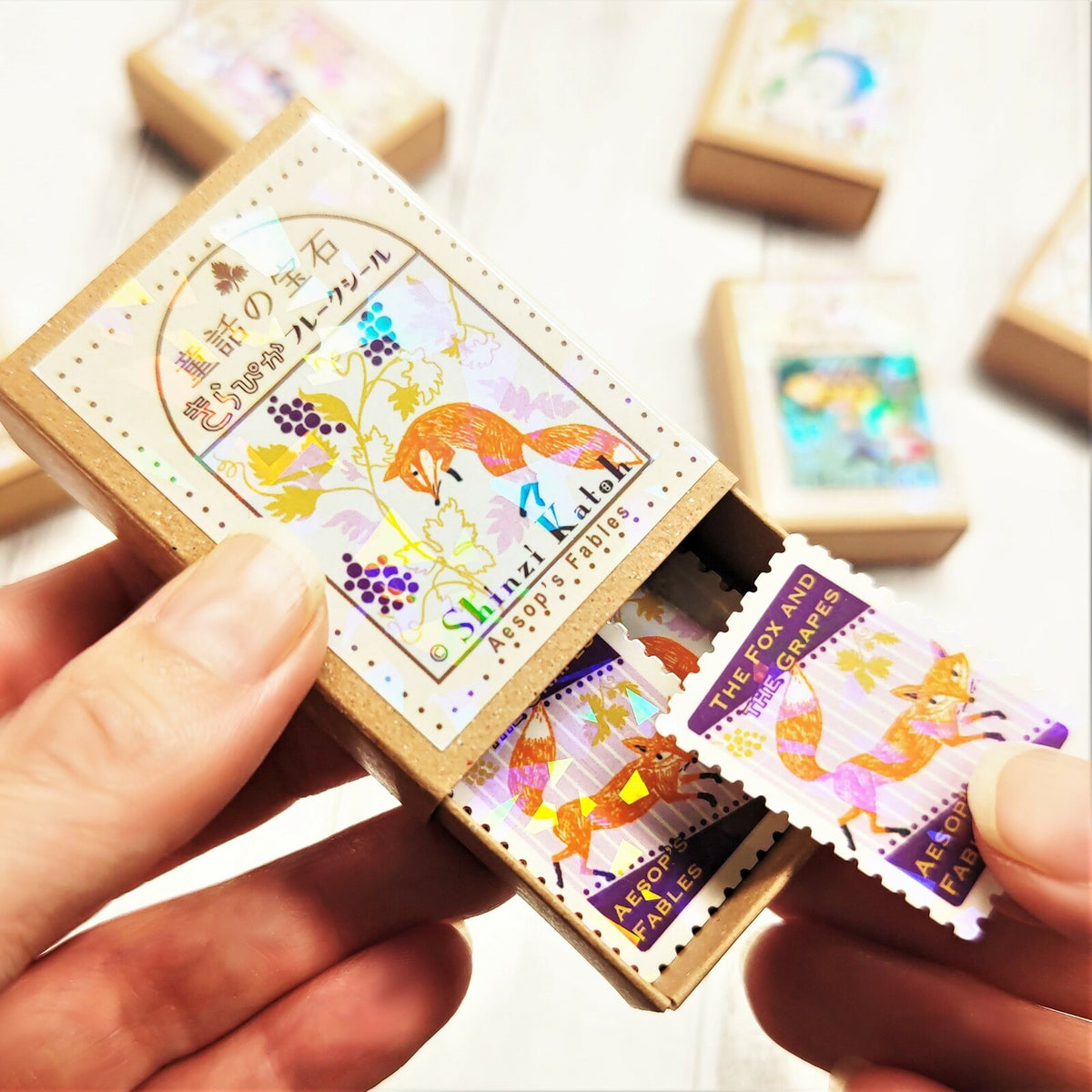 SEAL-DO Shinzi Katoh - Fairy Tales Flake Stickers - Grimm's Fairy Tales 2