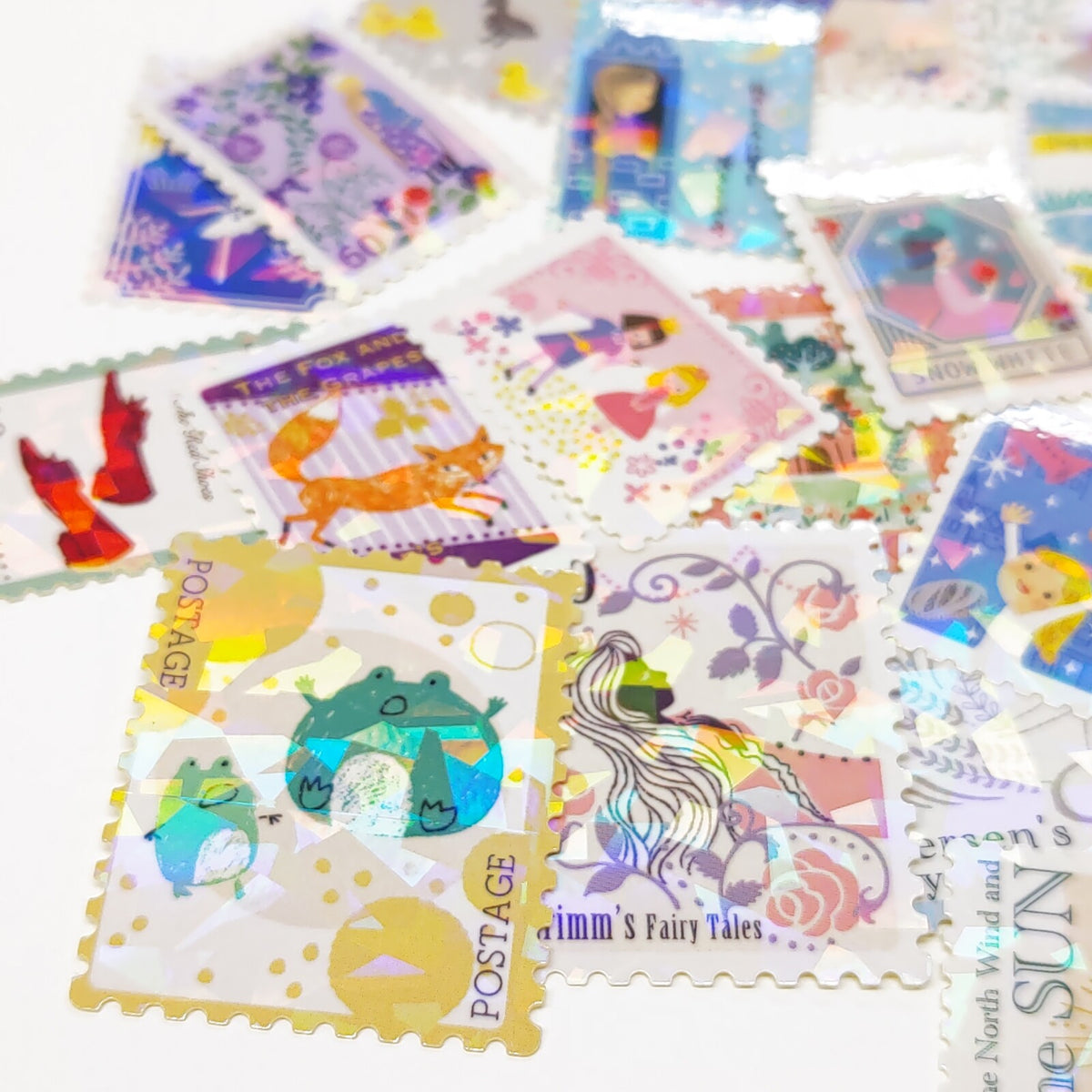 SEAL-DO Shinzi Katoh - Fairy Tales Flake Stickers - Grimm's Fairy Tales 2