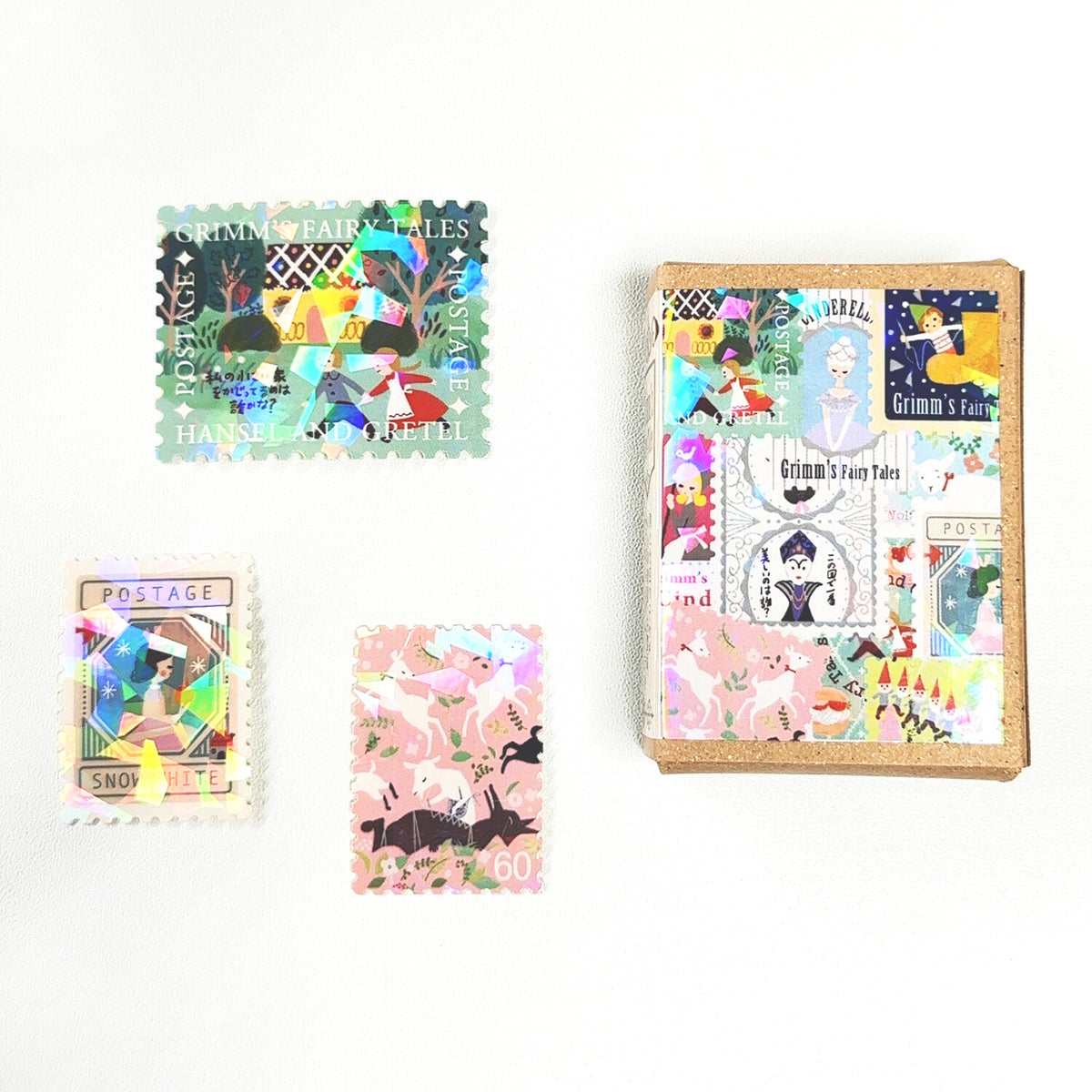 SEAL-DO Shinzi Katoh - Fairy Tales Flake Stickers - Grimm's Fairy Tales 1