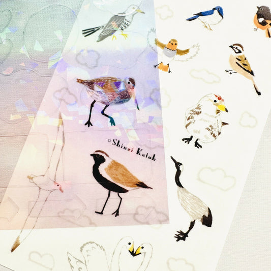 SEAL-DO Shinzi Katoh Holographic Stickers - Aurora Borealis and Magic Hour