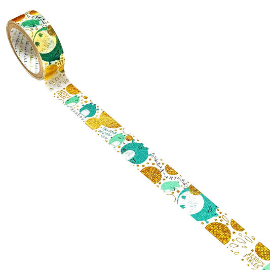 SEAL-DO Shinzi Katoh Washi Tape - Fairy Tales - Aesop's Fables - The Frog and the Cow