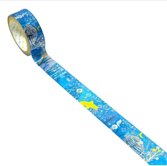 SEAL-DO Shinzi Katoh Washi Tape - Phantom Light Museum Series 1 - The Nighthawk Star 3