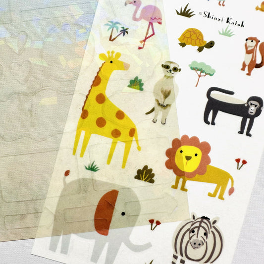 SEAL-DO Shinzi Katoh Holographic Stickers - Savannah