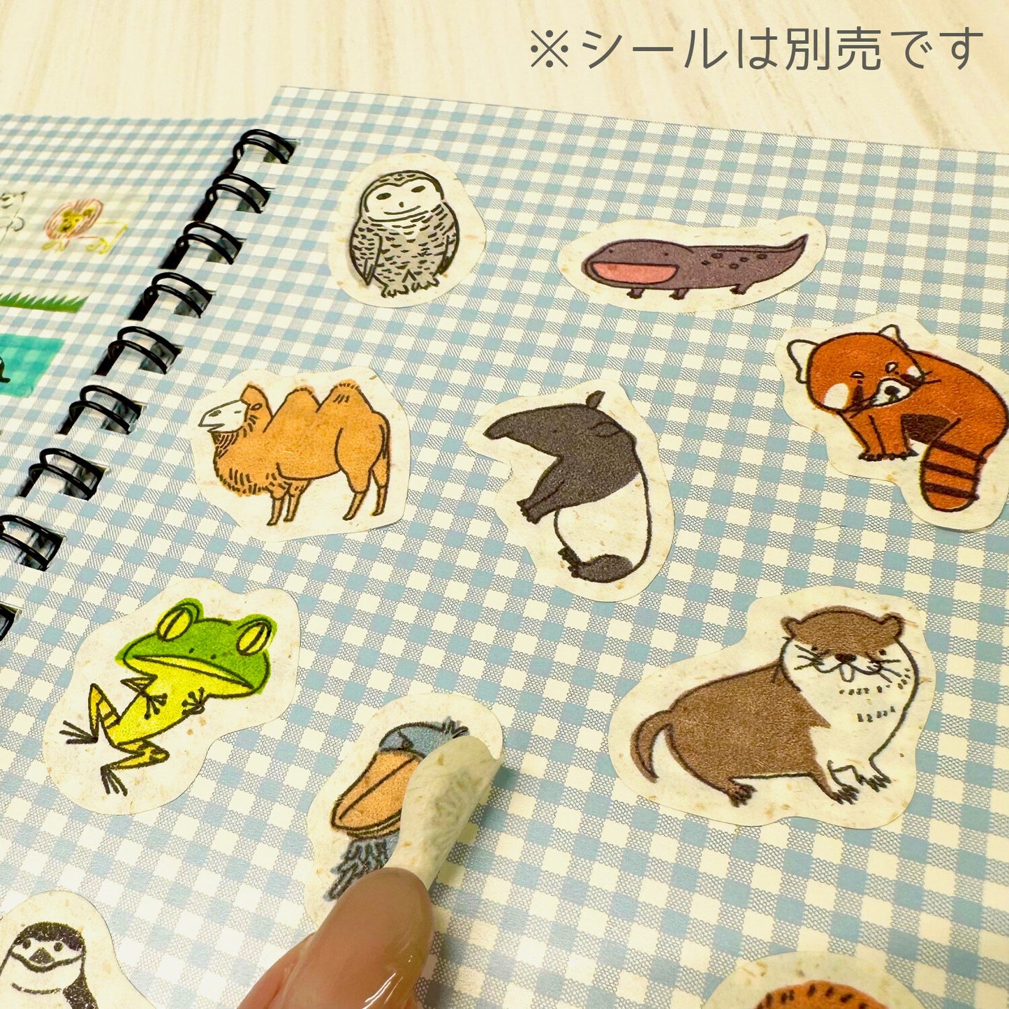 SEAL-DO Shinzi Katoh - Sticker Collection Notebook - Night on the Galactic Railroad