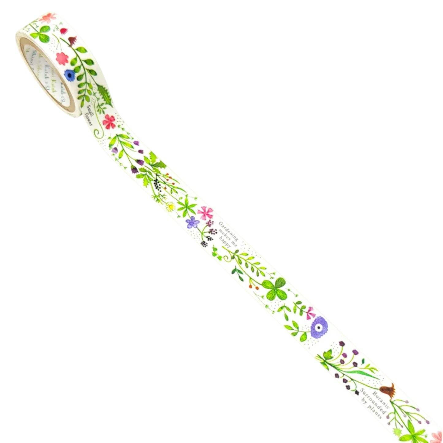 SEAL-DO Shinzi Katoh Banana Paper Washi Tape - Botanic Garden