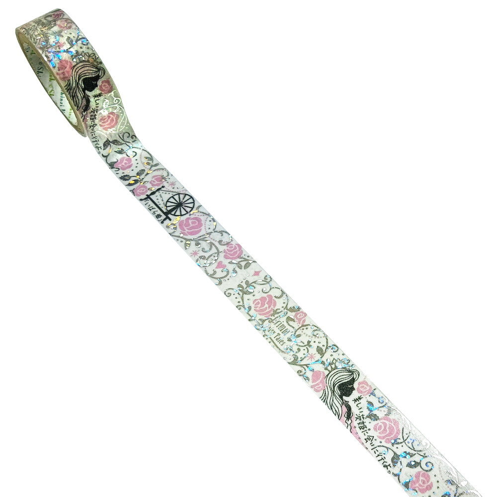 SEAL-DO Shinzi Katoh Washi Tape - Grimm's Fairy Tales - Sleeping Beauty