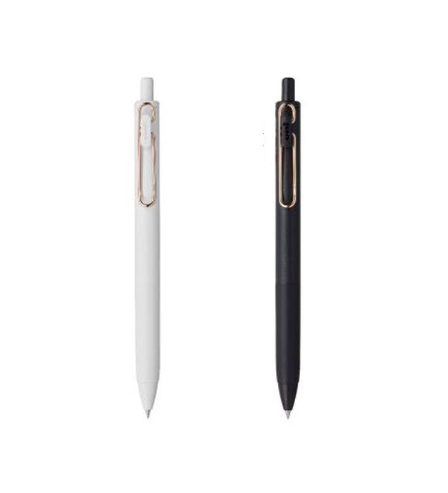 Uni-Ball One - Limited Edition Gel Pen - Rose Gold Clip - Black Ink