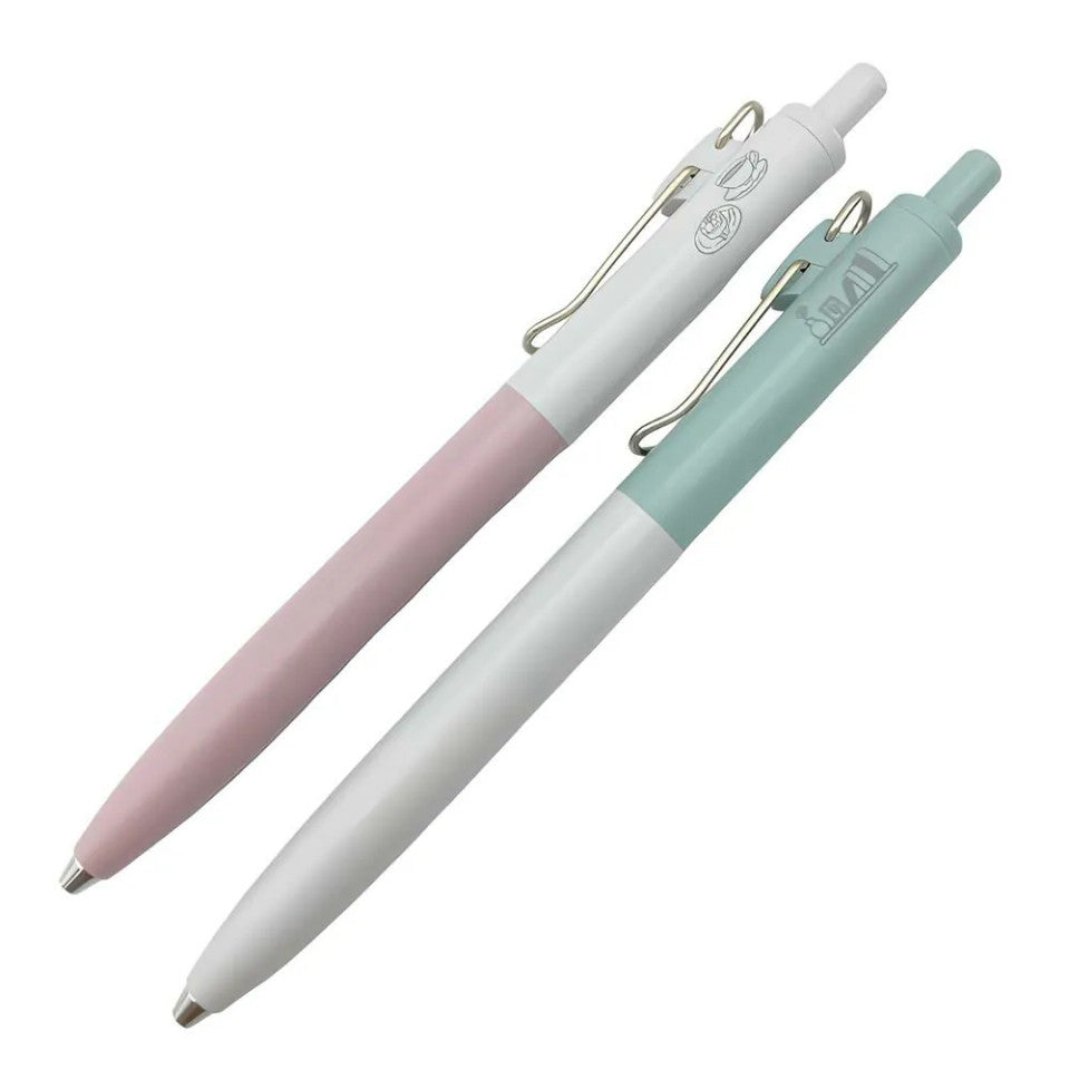 Uni-Ball One x Ena Kakuta - Limited Edition 0.38mm Gel Pens 2 Piece Set - Green Box
