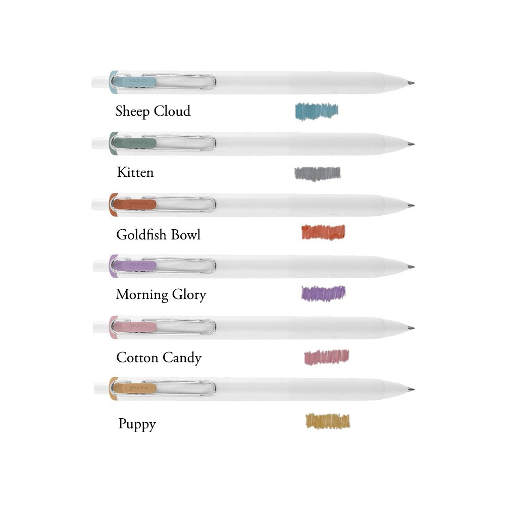 Uni-Ball One - Soft Colors Summer Edition - Limited Edition Gel Pens