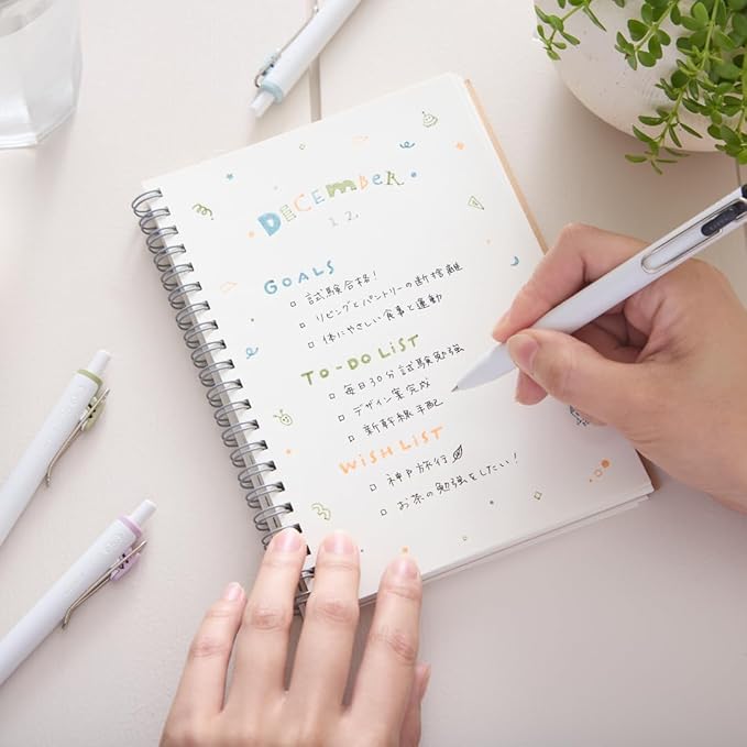 Uni-Ball One - Fika Color Edition - Limited Edition Gel Pens - .38 Set of Eight