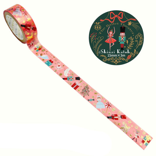 SEAL-DO Shinzi Katoh Washi Tape - The Ballet Theater - Nutcracker 2