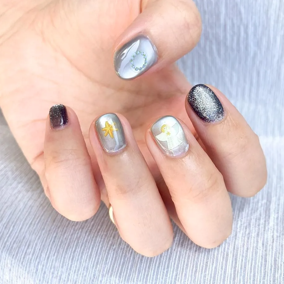 Cozyca - Nail Sticker Sheet - Subikawa