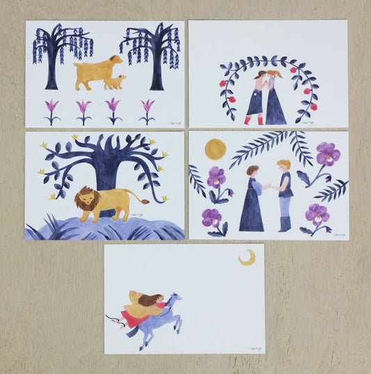 Cozyca - Yuka Hiiragi - Etoile (Story of the Stars) - Postcard Book