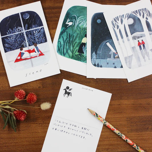 Cozyca - Postcard Book - Nishi Shuku - Scene