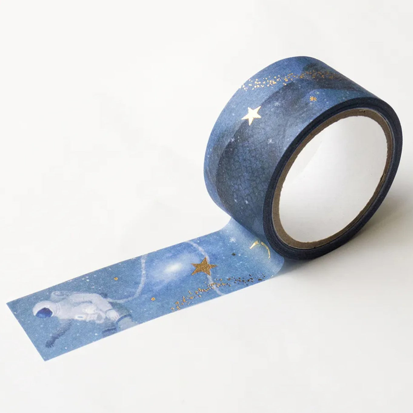 Cozyca - Foil-Stamped Washi Tape - Akira Kusaka - Deep Blue