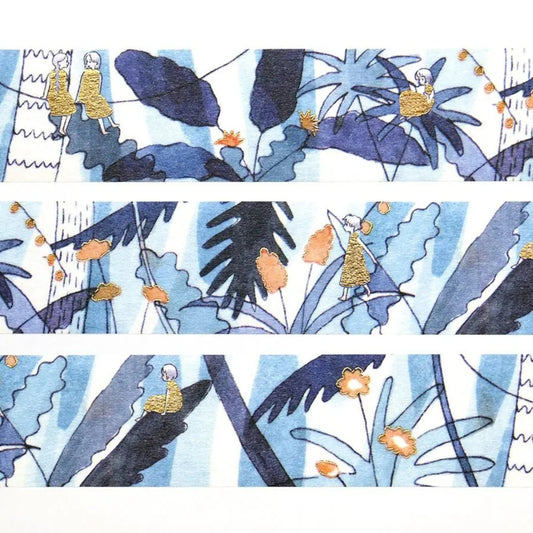 Cozyca - Foil-Stamped Washi Tape - Sayuri Fujimaki - Nettai
