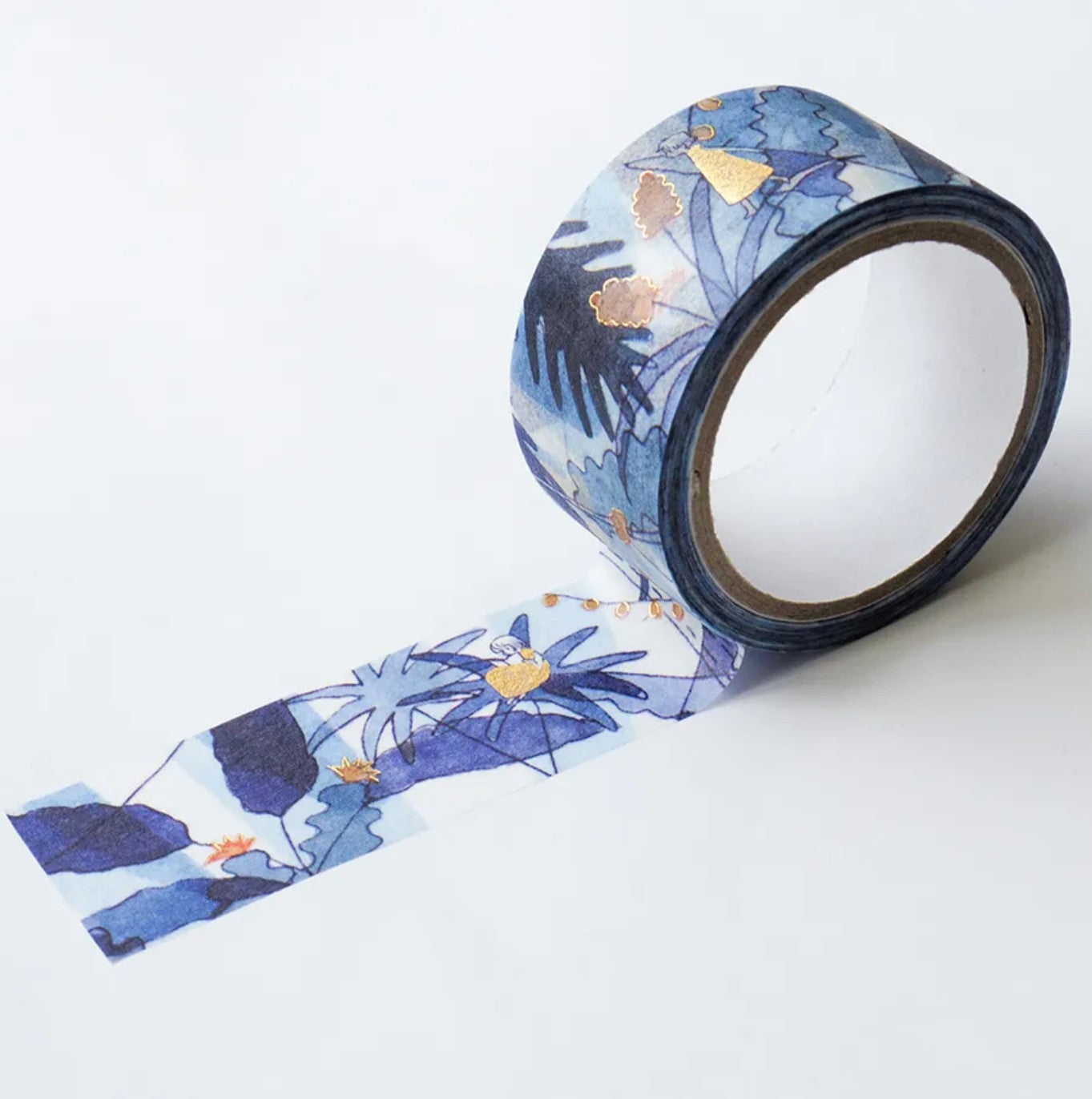 Cozyca - Foil-Stamped Washi Tape - Sayuri Fujimaki - Nettai