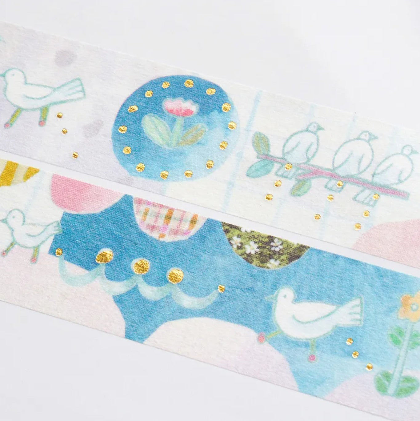 Cozyca - Foil-Stamped Washi Tape - Chihiro Sonoda - Tori no Otoshimono (Bird's Lost Item)