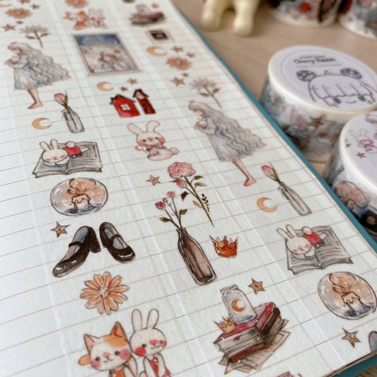 Cherry Rabbit - Sweet Lullaby Washi Tape