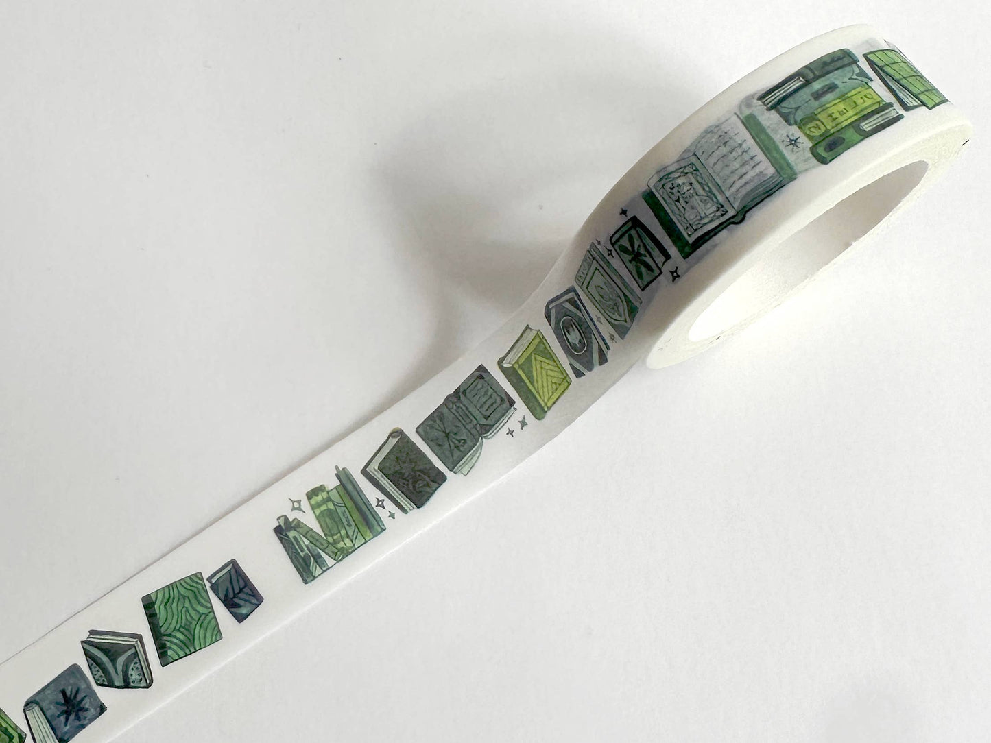 Book Moth Press - Washi Tape - Mossy Books