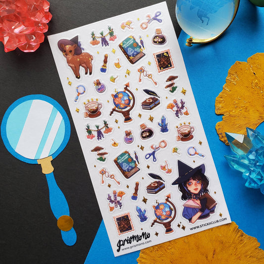 STICKII - Sticker Sheet - Sano Eli / Prismono Art - Witchy World