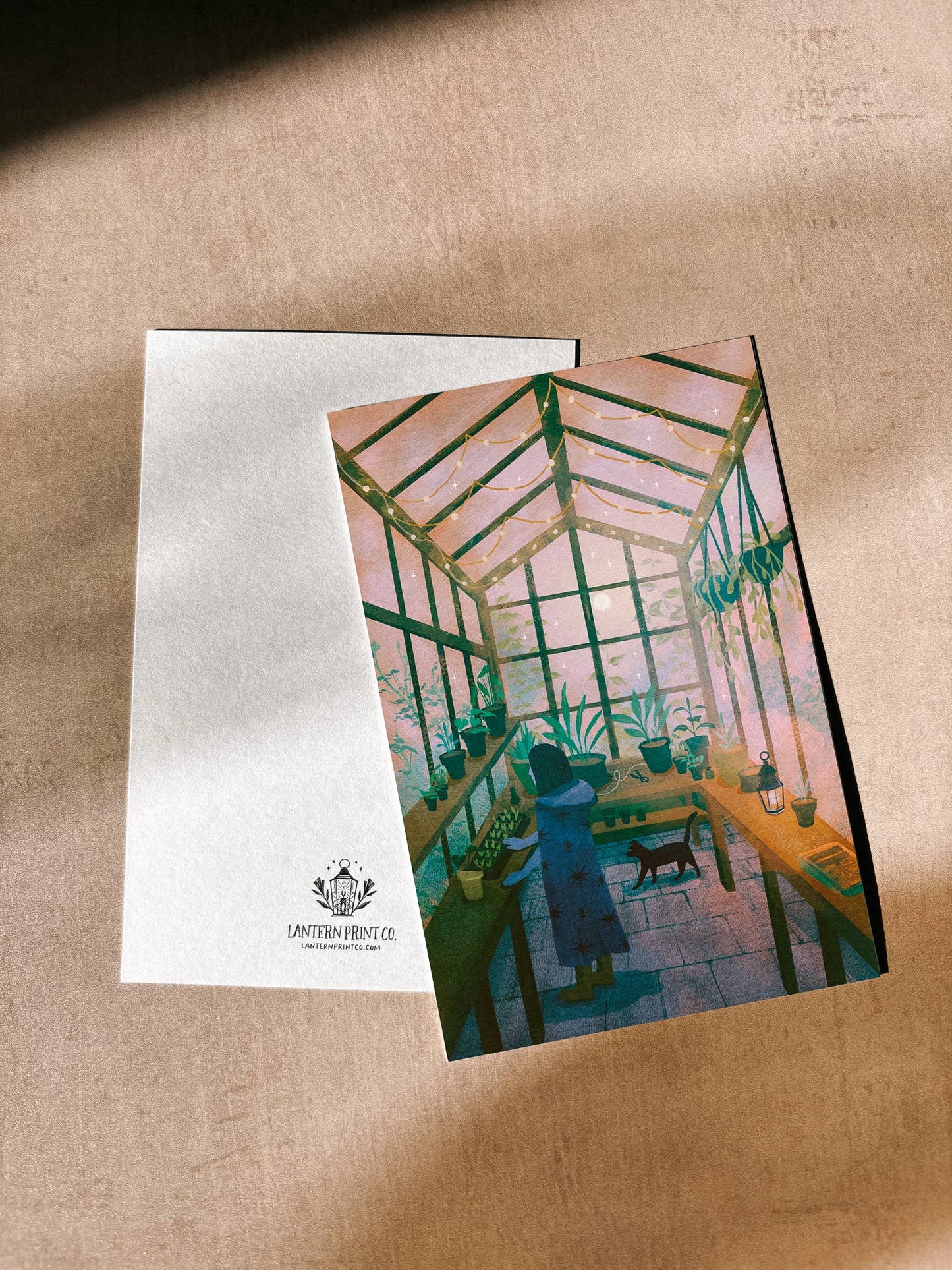 Lantern Print Co. - Postcard - Greenhouse